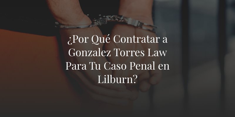 Abogado de Defensa Criminal en Lilburn